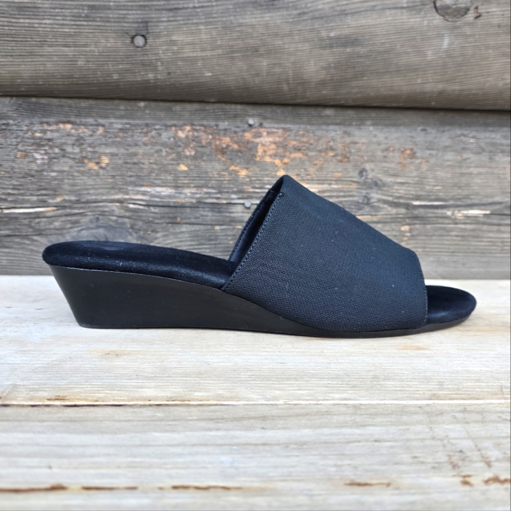 Impo Stretch Gella Coastal Minimalist Slip On Comfort Wedge Slide Sandals 8M